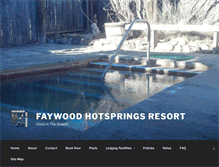 Tablet Screenshot of faywood.com